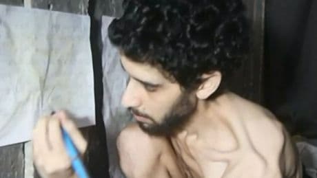 Videos of emaciated Israeli hostage released by Hamas