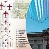 How can I see the Red Arrows' iconic flypast? When and where planes will be visible over Britain's skies