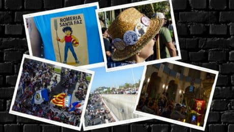 La romería de Santa Faz, en imágenes