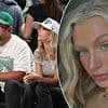 Dave Portnoy, 48, hard launches his girlfriend, 26, in rare courtside appearance at Knicks-Celtics game