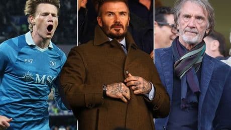 David Beckham lets Sir Jim Ratcliffe know his thoughts after Scott McTominay decision
