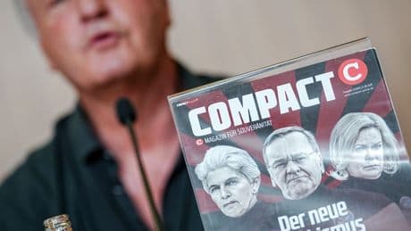 Bundesverwaltungsgericht: Urteil: Rechtsextremes Magazin „Compact“ darf weiter erscheinen