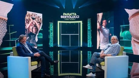 Tennis Heroes: Panatta e Bertolucci di nuovo insieme per raccontare le leggende della racchetta