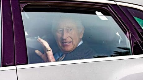 King Charles seen for first time since Prince Harry's swipe in explosive interview