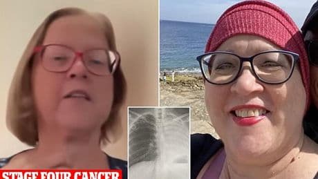 Doctors said my symptoms were menopause until a car crash revealed my deadly cancer