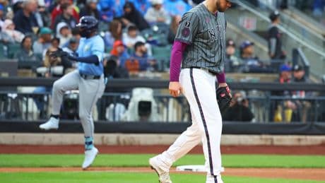 Tylor Megill struggles in Mets’ loss to Rays as rotation questions continue to emerge