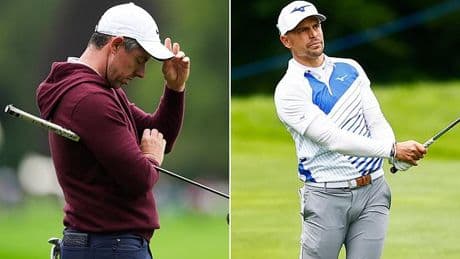Rory McIlroy anguishes in 'most frustrating round EVER' as star falls further behind Adrien Saddier at the Irish Open