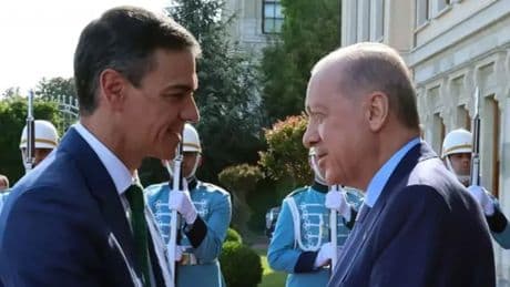 Başkan Erdoğan İspanya Başbakanı Sanchez'i kabul etti
