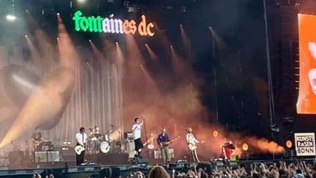 Krieg in Gaza: Fontaines D.C. - Konzert in Bonn: »Free Palestine« - »Yeah!«