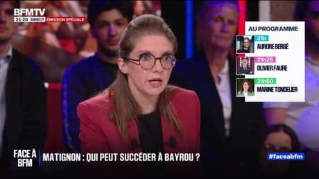Démission d'Emmanuel Macron: "C'est dangereux d'en arriver là", affirme Aurore Bergé, ministre de l'Égalité femmes-hommes