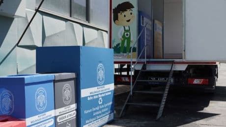 Melikgazi'den "Mobil Sıfır Atık Aracı"