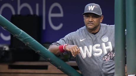 Nationals batting practice pitcher coherent, resting after collapsing on field