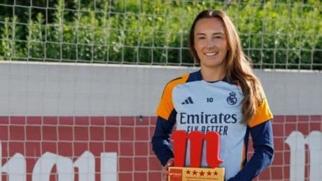 Weir, elegida la mejor jugadora dde la temporada en el Real Madrid