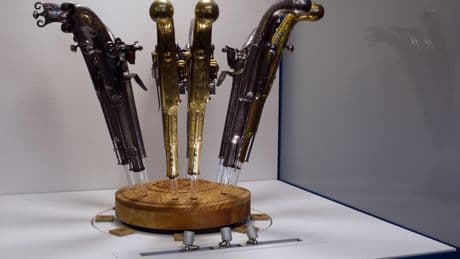 'Extraordinary homecoming': 18th century pistols returned to historic village