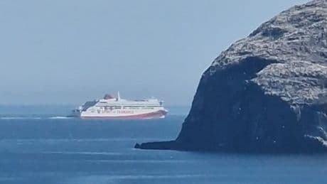 Australian 'fiasco' ferry leaves Edinburgh after months docked in Forth