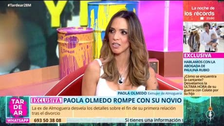 Paola Olmedo rompe con su novio el mismo día que se publican unas cariñosas fotos de ambos