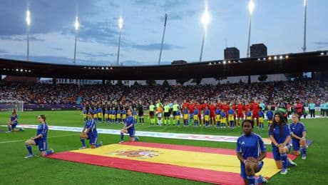 El fútbol femenino se consolida en la Euro 2025: récord de asistencia, 29 'sold out' y cada vez más afición movilizada
