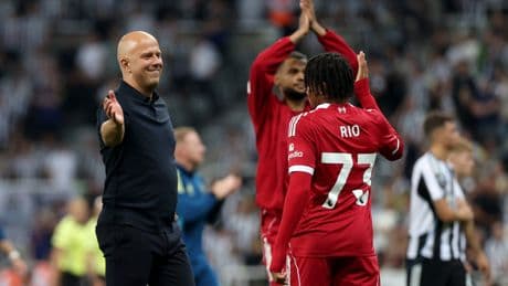 Arne Slot relieved after chaotic Liverpool win: ‘That wasn’t a football match’
