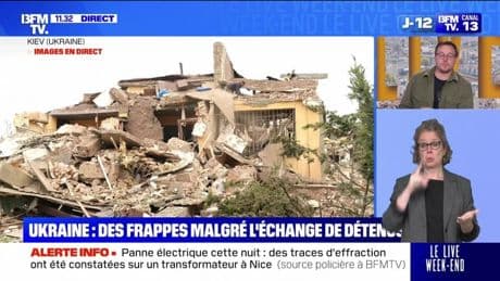 Ukraine : des frappes malgré l'échange de détenus - 25/05