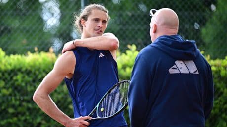Wohlfühloase Rothenbaum - In der Heimat tankt Zverev gute Laune