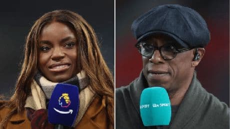 Eni Aluko warns Ian Wright about ‘blocking’ female pundits in women’s football