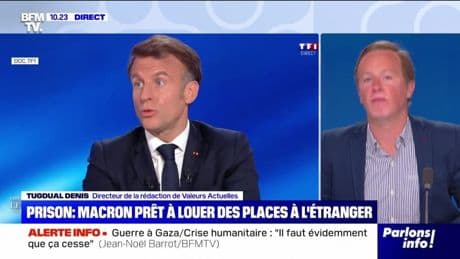 Prison : Macron prêt à louer des places à l'étranger - 14/05