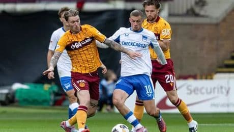 Motherwell 1, Hertha Berlin 1: Stamatelopoulos strike forces draw