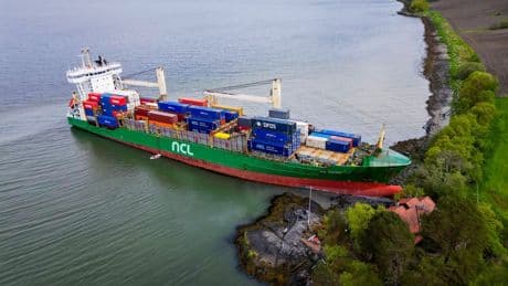 Norwegen: Bergung von Containerschiff wird Tage dauern