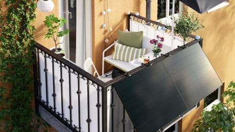Mini-Solaranlagen: Was das Balkonkraftwerk von Ikea kann
