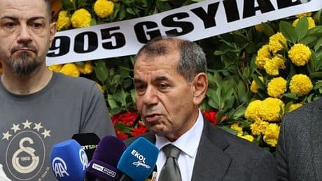 Galatasaray Başkanı Dursun Özbek: "Futbolu sahada oynayalım, saha dışında dost olalım"