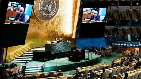 Krieg in Nahost: Große Mehrheit in UN-Generalversammlung für Palästinenser-Staat