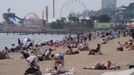 The UK's 'sunniest' seaside town has 7 mile beach and 241 hours of sun in May