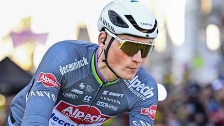 Mathieu van der Poel rijdt Dauphiné voorafgaand aan Tour de France