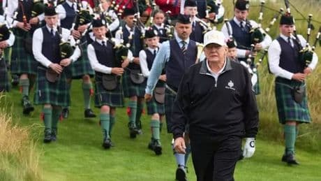 MIKEY SMITH: 13 unhinged moments from Donald Trump's golfing holiday in Scotland