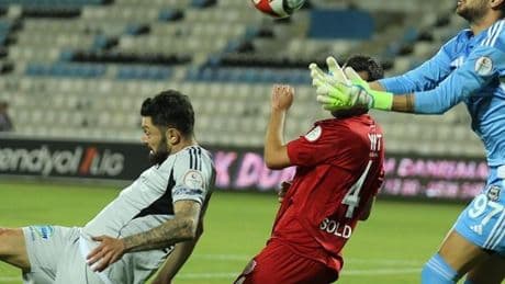 Erzurumspor FK ile Pendikspor arasında gol düellosu
