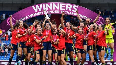 Horario y dónde ver por TV el Portugal - España del Europeo sub-19 femenino