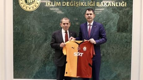 Bakan Murat Kurum, Dursun Özbek'i kabul etti