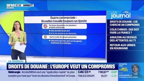 Droits de douane : l'Europe veut un compromis