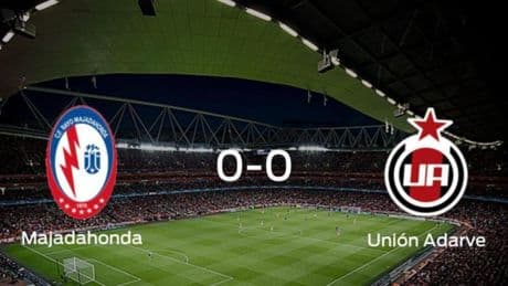 El Rayo Majadahonda y el Unión Adarve firman un empate sin goles (0-0)