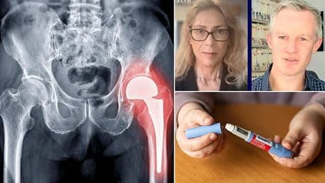 Doctor warns weight loss jabs will trigger 'tsunami of osteoporosis' as new evidence reveals it's not just fat that people are losing