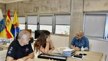 Romero licita primeras obras del Estadio de Gran Canaria para el Mundial 2030
