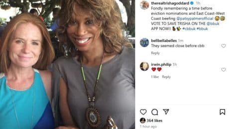 Celebrity Big Brother fans baffled by Patsy Palmer and Trisha Goddard’s ‘bizarre’ feud