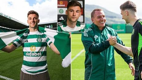 Homecoming hero Kieran Tierney backs Brendan Rodgers to cope with speculation over the Celtic manager's future