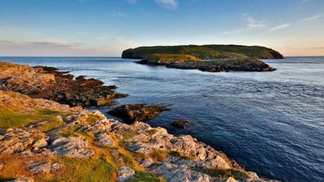 Tiny UK island ‘feels like a sci-fi novel’ with dolphins & 12m-long sharks – and it’s only open for the next five months