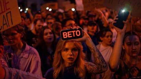 Protests in Ukraine after Zelensky approves bill curbing autonomy of anti-corruption agencies