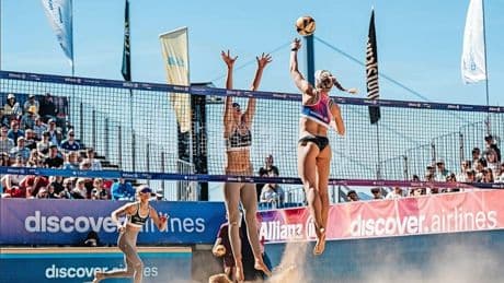 Beachvolleyball-Turnierserie: Mehr Strand auf dem Asphalt