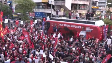 Ankaralılar Çankaya'da buluştu: "Hukuk istediğimizi haykırmak için buradayız"