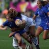 France-Brésil : les Bleues marchent sur des Brésiliennes impuissantes et plantent neuf essais en 40 minutes... Suivez leur deuxième match de la phase de groupes