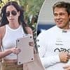 Brad Pitt, 61, 'back in the arms of love' Ines de Ramon, 32, after New Zealand shoot... but he will soon fly off again