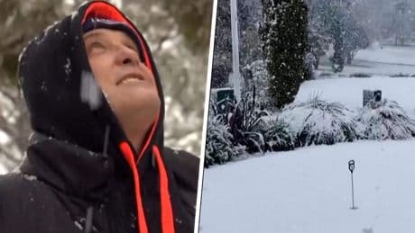 Delen van Australië bedolven onder dikke laag sneeuw